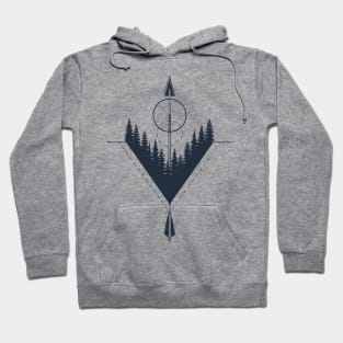 Arrow. Geometric Style Hoodie